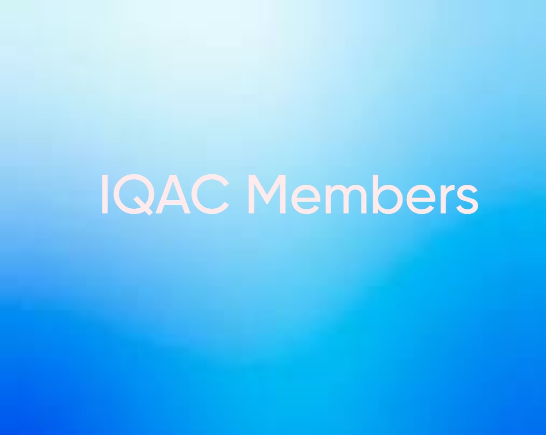 IQAC Members | Al-Azhar Dental College