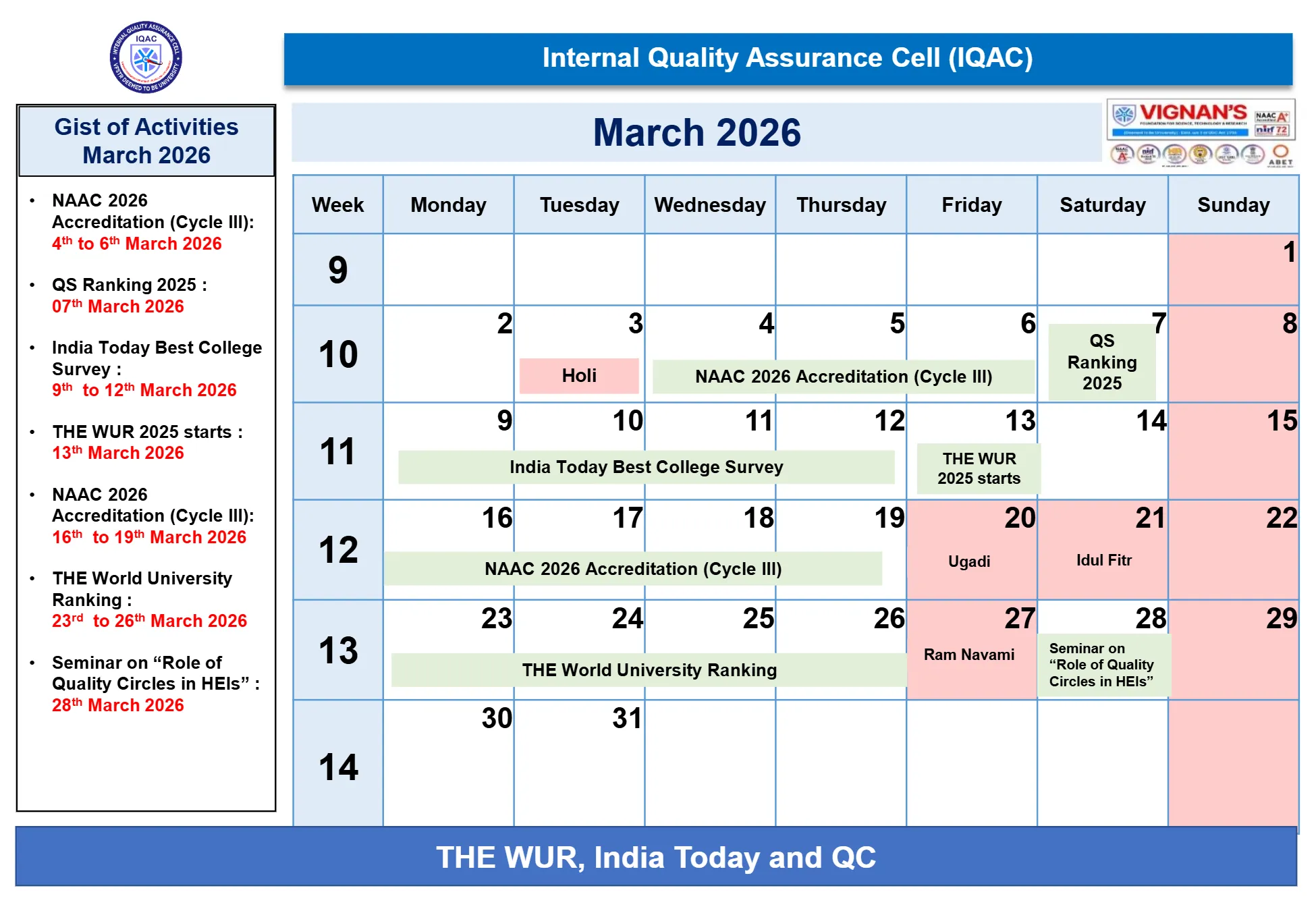 Calendar Left 2