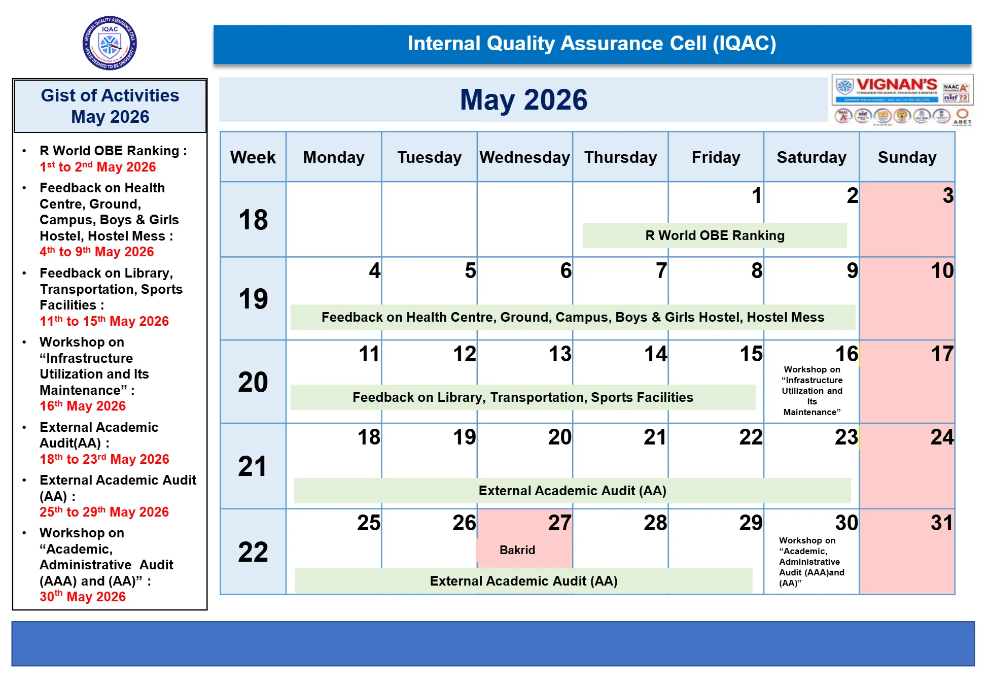 Calendar Left 2