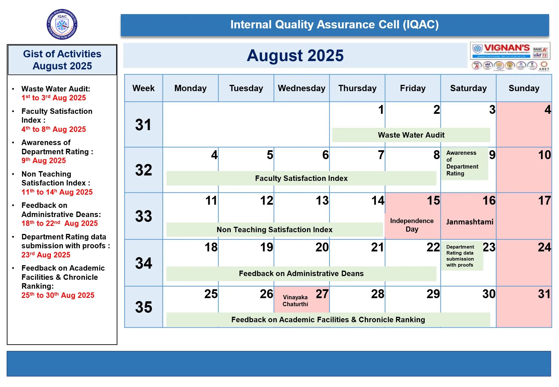 Calendar Left 2