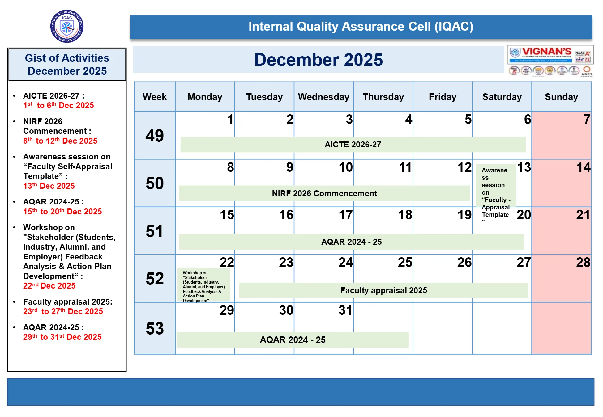 Calendar Left 2