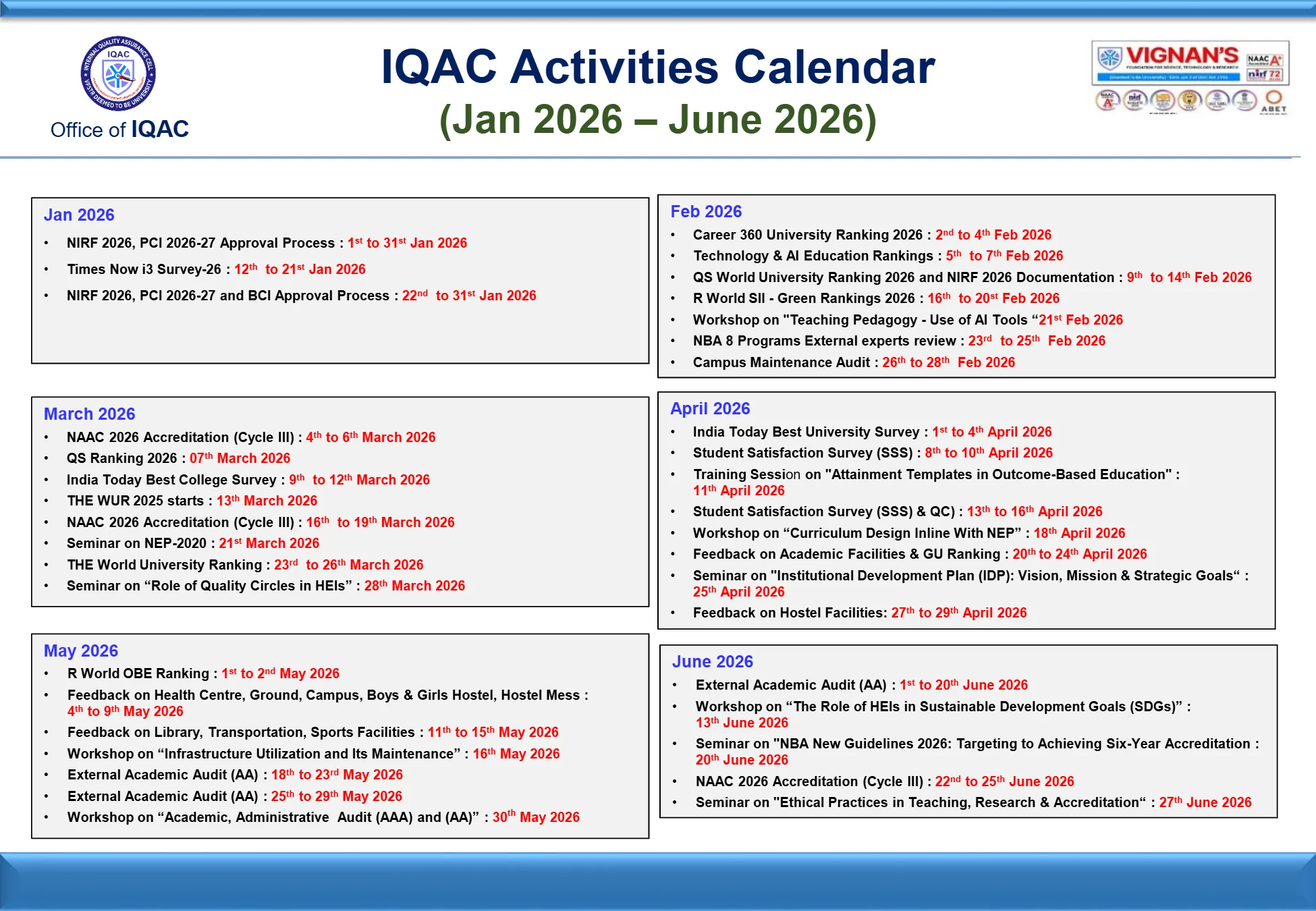 Calendar Left 2