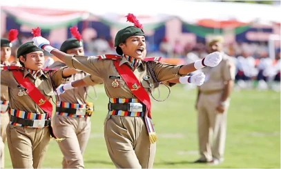 Vignan Student selected for Republic Day Parade