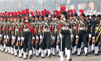 VFSTR NCC Cadet SreeTeja Bharadwaj got selected for Indian armed forces